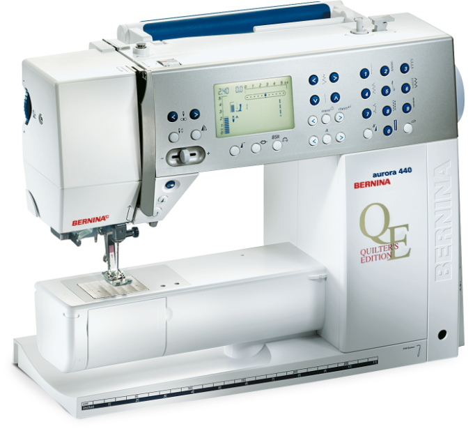 ベルニナ オーロラ 440 QE: パワフルなBSRステッチレギュレーター